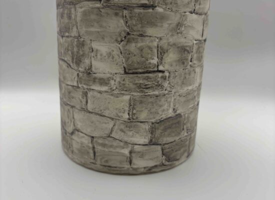 Blumentopf, SLA, bemalt