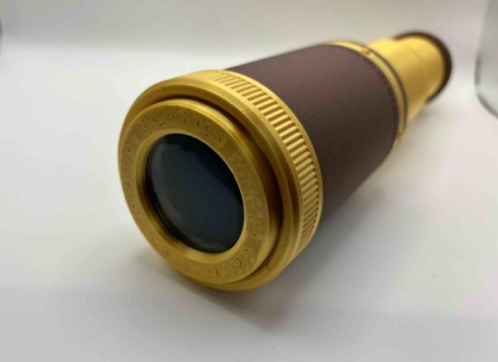 Fernrohr Piraten Cosplay, FDM, mit Linse SLA