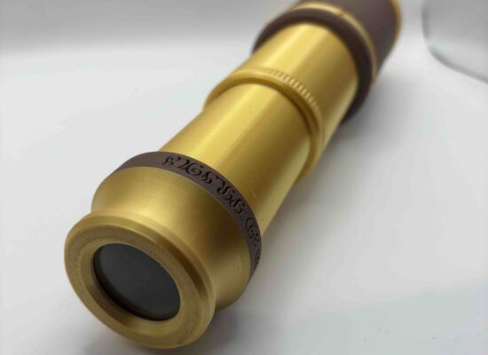 Fernrohr Piraten Cosplay, FDM, mit Linse SLA