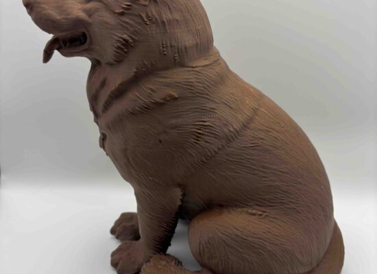 Headsethalter Hund, Holz-FDM