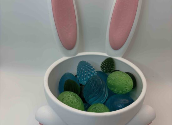 Osternest mit Hasenohnen, FDM