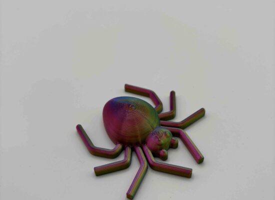 kleine Spinne, Rainbow-PLA