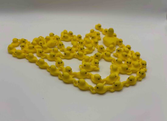 Fidget, 70-Enten-kette,mehrfarbiges FDM